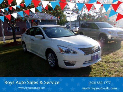 2013 Nissan Altima for sale at Roys Auto Sales & Service in Hudson NH