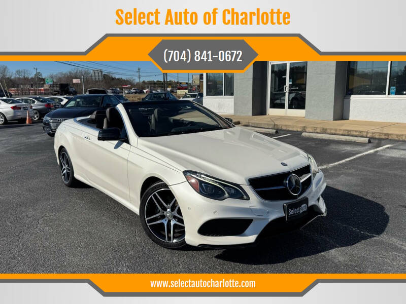 2017 Mercedes-Benz E-Class for sale at Select Auto of Charlotte in Matthews NC
