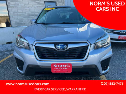 2020 Subaru Forester for sale at NORM'S USED CARS INC in Wiscasset ME