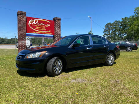 2012 Honda Accord for sale at C M Motors Inc in Florence SC