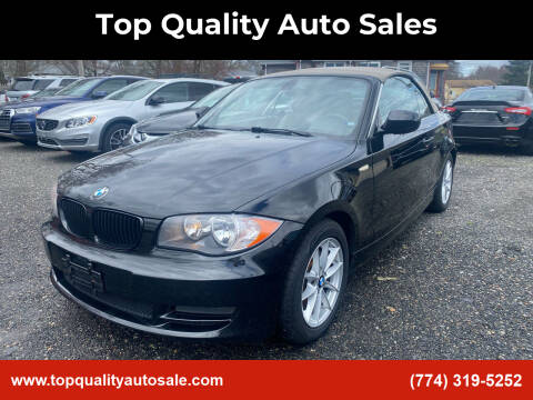 2011 BMW 1 Series for sale at Top Quality Auto Sales in Westport MA