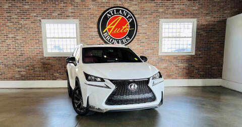 2017 Lexus NX 200t for sale at Atlanta Auto Brokers in Marietta GA