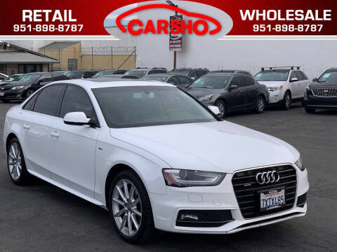 2014 Audi A4 for sale at Car SHO in Corona CA