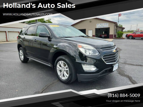 2017 Chevrolet Equinox for sale at Holland's Auto Sales in Harrisonville MO