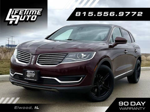 2018 Lincoln MKX for sale at Lifetime Auto in Elwood IL