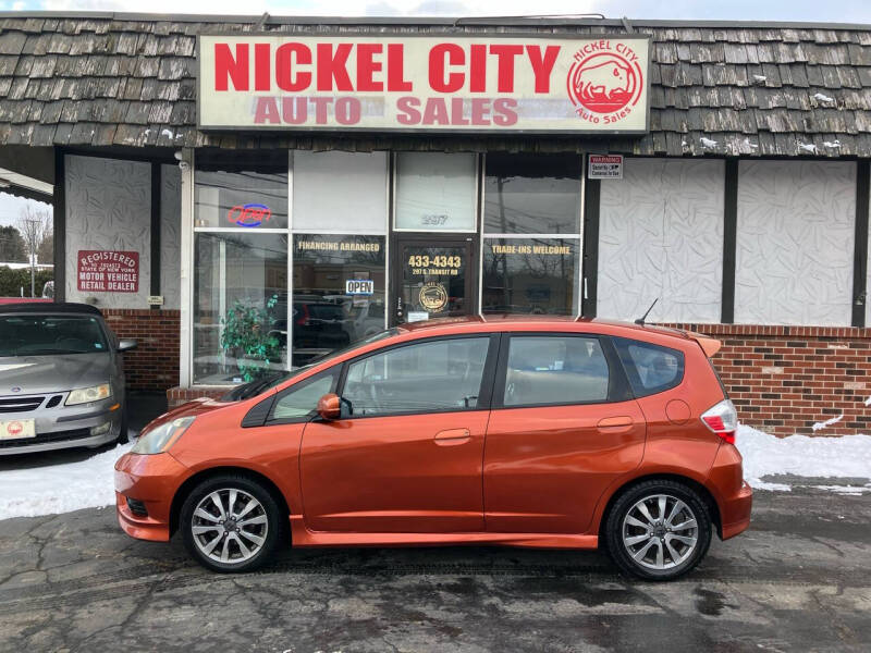 2012 Honda Fit for sale at NICKEL CITY AUTO SALES in Lockport NY