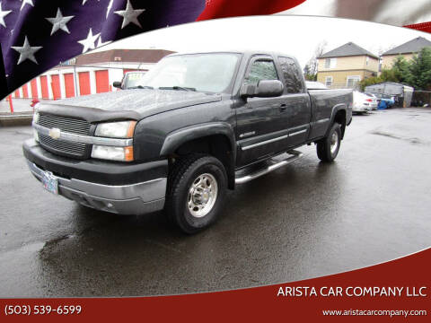 2004 Chevrolet Silverado 2500HD for sale at ARISTA CAR COMPANY LLC in Portland OR