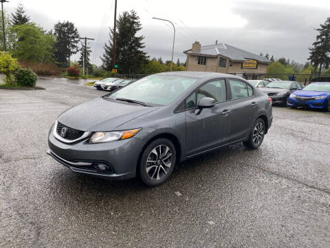 2013 Honda Civic for sale at KARMA AUTO SALES in Federal Way WA