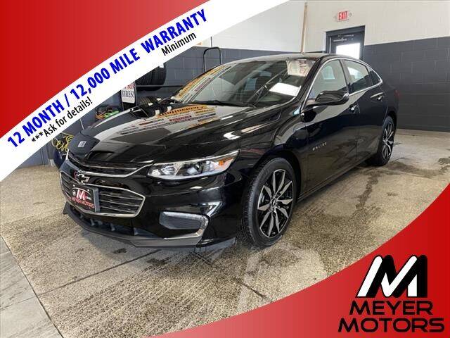 2018 Chevrolet Malibu for sale at Meyer Motors in Plymouth WI