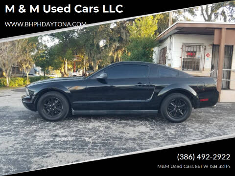2007 Ford Mustang for sale at M & M Used Cars LLC in Daytona Beach FL