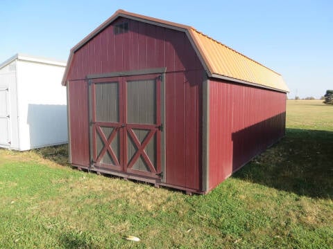 2024 Spring Valley Sheds 12 X 28 Dutch Barn for sale at Hinkle Auto Sales - Sheds in Mount Pleasant IA