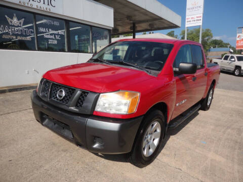 2008 Nissan Titan for sale at Majestic Auto Sales,Inc. in Sanford NC