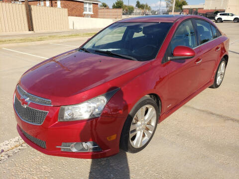 2012 Chevrolet Cruze for sale at MAG Autos LLC in Oklahoma City OK