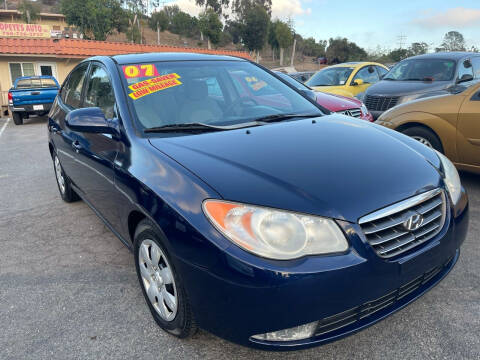 2007 Hyundai Elantra for sale at 1 NATION AUTO GROUP in Vista CA