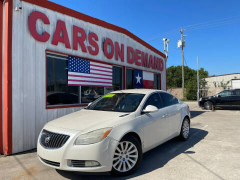 2012 Buick Regal for sale at Cars On Demand 3 in Pasadena TX