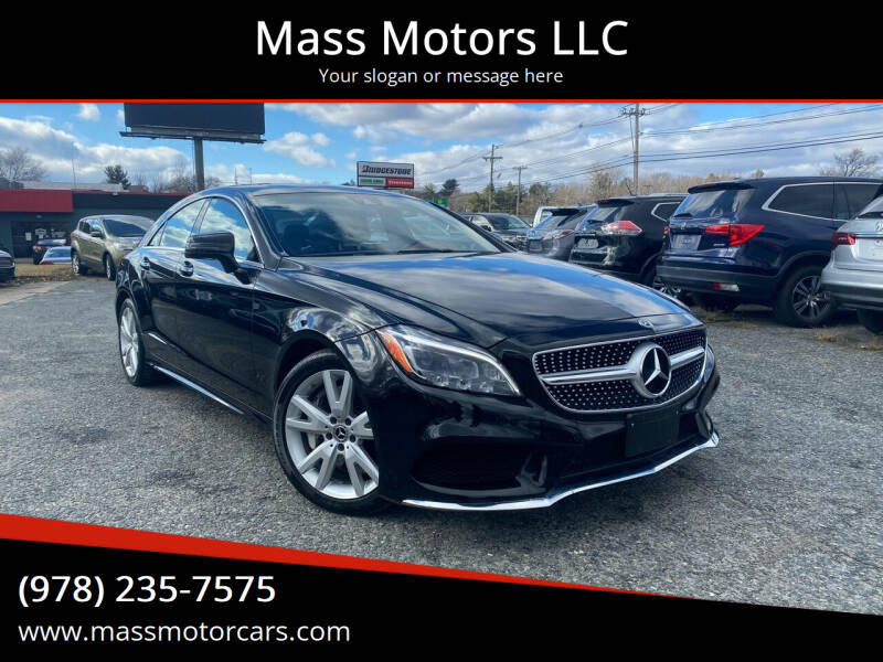 2017 Mercedes-Benz CLS for sale at Mass Motors LLC in Worcester MA