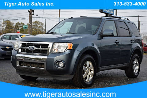 2011 Ford Escape for sale at TIGER AUTO SALES INC in Redford MI