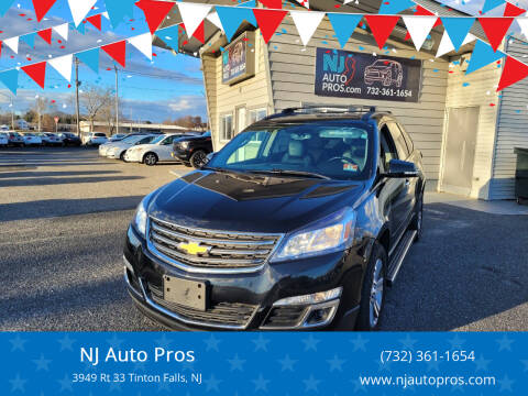 2017 Chevrolet Traverse for sale at NJ Auto Pros in Tinton Falls NJ