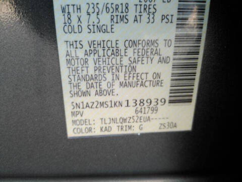 2019 Nissan Murano SV