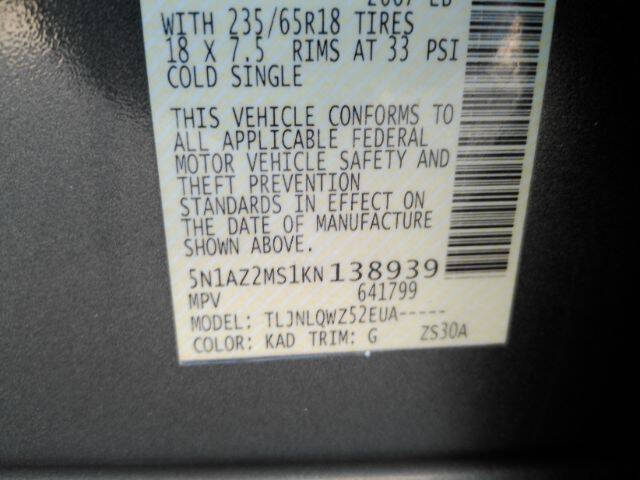 2019 Nissan Murano SV