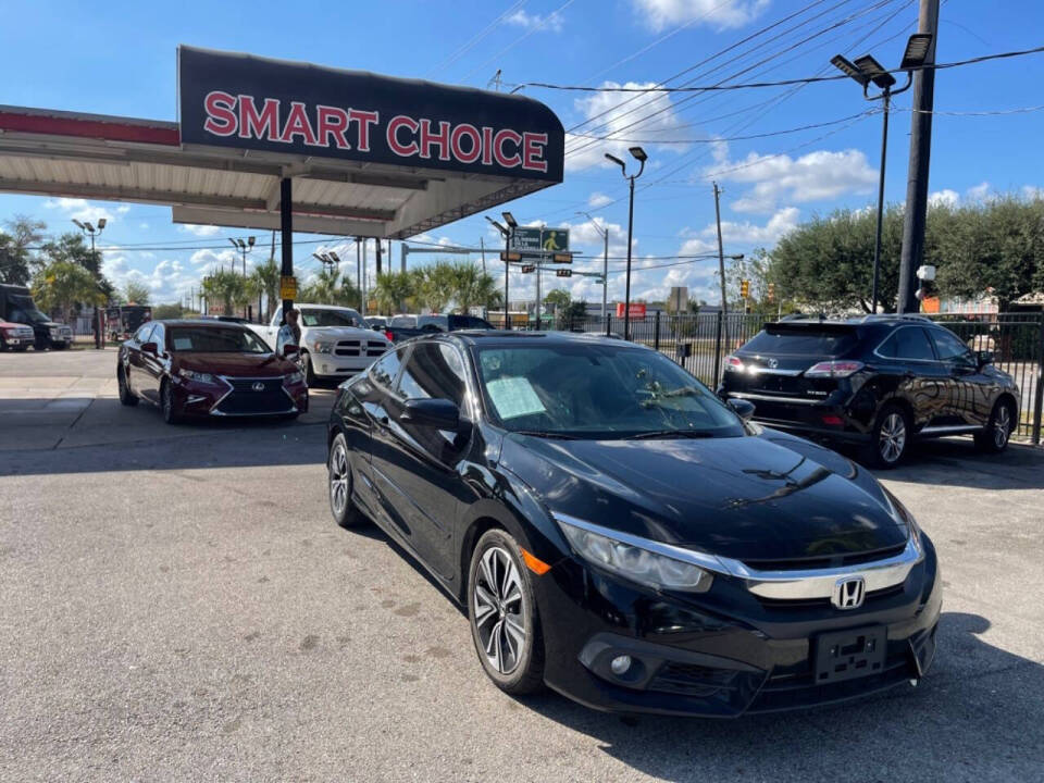 2017 Honda Civic for sale at SMART CHOICE AUTO in Pasadena, TX