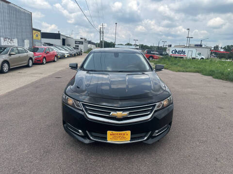 2017 Chevrolet Impala for sale at Brothers Used Cars Inc in Sioux City IA