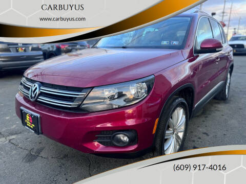 2012 Volkswagen Tiguan for sale at CARBUYUS in Ewing NJ