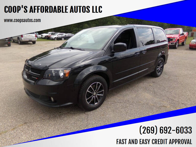 2017 Dodge Grand Caravan for sale at COOP'S AFFORDABLE AUTOS LLC in Otsego MI