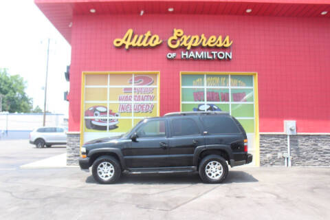 2005 Chevrolet Tahoe for sale at AUTO EXPRESS OF HAMILTON LLC in Hamilton OH
