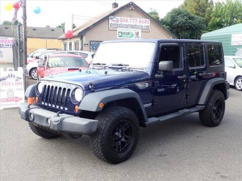 2013 Jeep Wrangler Unlimited for sale at Steve & Sons Auto Sales 3 in Milwaukee OR