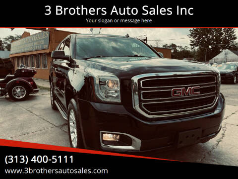 2015 GMC Yukon for sale at 3 Brothers Auto Sales Inc in Detroit MI