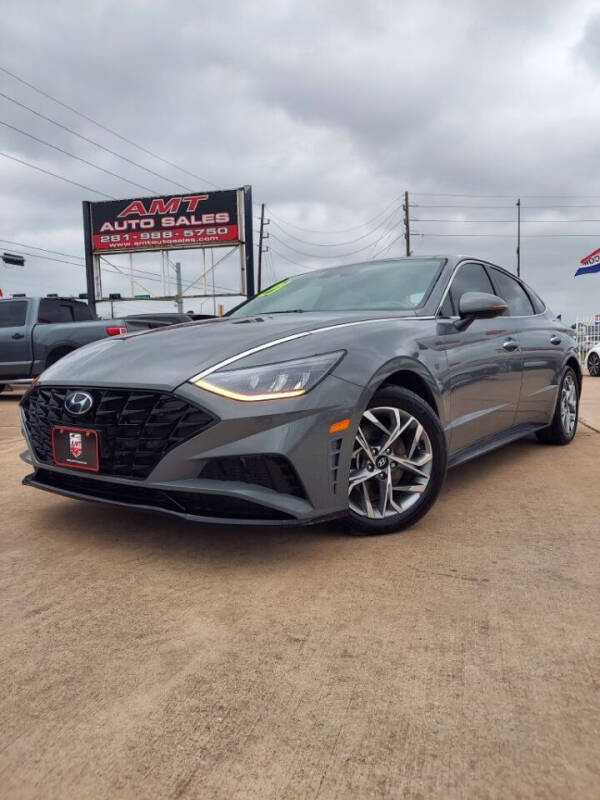 2021 Hyundai Sonata for sale at AMT AUTO SALES LLC in Houston TX