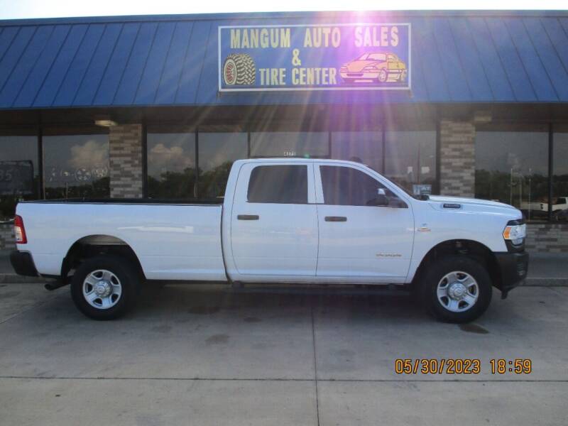 2021 RAM 3500 for sale at MANGUM AUTO SALES in Duncan OK