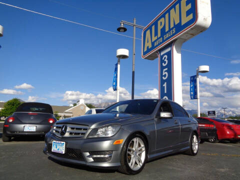 2013 Mercedes-Benz C-Class for sale at Alpine Auto Sales in Salt Lake City UT
