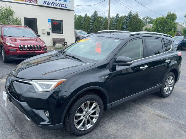 2016 Toyota RAV4 Hybrid for sale at Streeters Vehicle Sales in Plattsburgh, NY