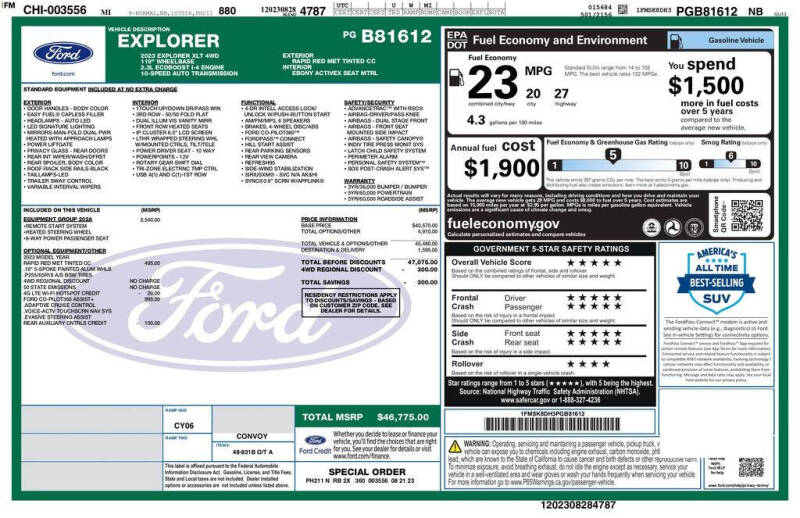 2023 Ford Explorer XLT