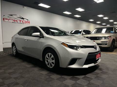 2016 Toyota Corolla for sale at Boktor Motors - Las Vegas in Las Vegas NV