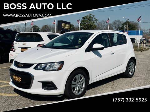 2017 Chevrolet Sonic for sale at BOSS AUTO LLC in Norfolk VA