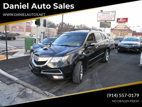 2012 Acura MDX for sale at Daniel Auto Sales in Yonkers NY