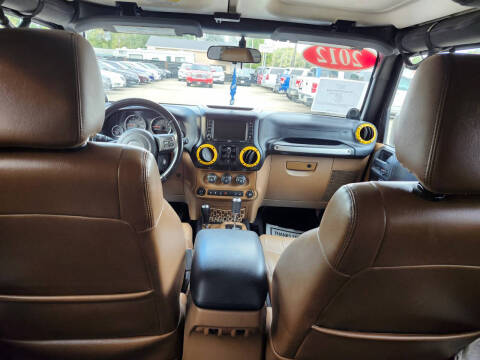 2012 Jeep Wrangler Unlimited Sahara