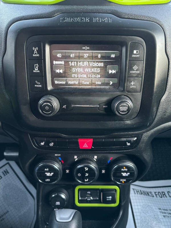 2017 Jeep Renegade Latitude