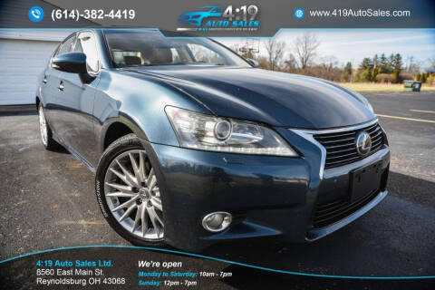 2013 Lexus GS 350 for sale at 4:19 Auto Sales LTD in Reynoldsburg OH