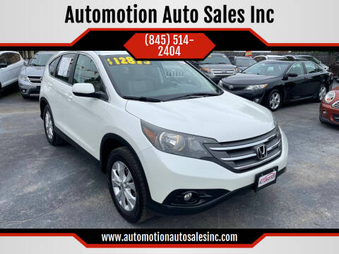 2012 Honda CR-V for sale at Automotion Auto Sales Inc in Kingston NY