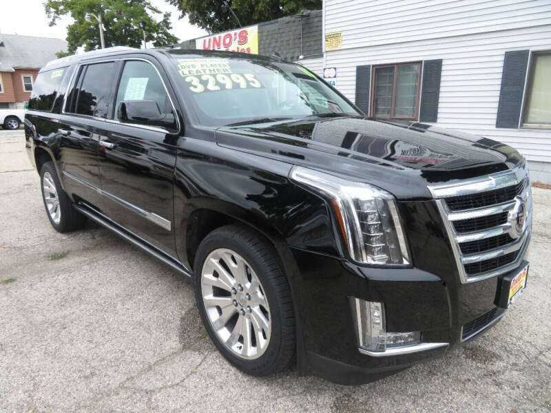 2015 Cadillac Escalade ESV for sale at Uno's Auto Sales in Milwaukee WI