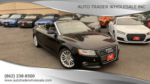2012 Audi A5 for sale at Auto Trader Wholesale Inc in Saddle Brook NJ