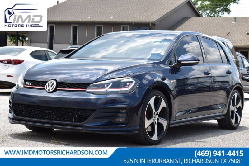2018 Volkswagen Golf GTI for sale at IMD Motors in Richardson TX