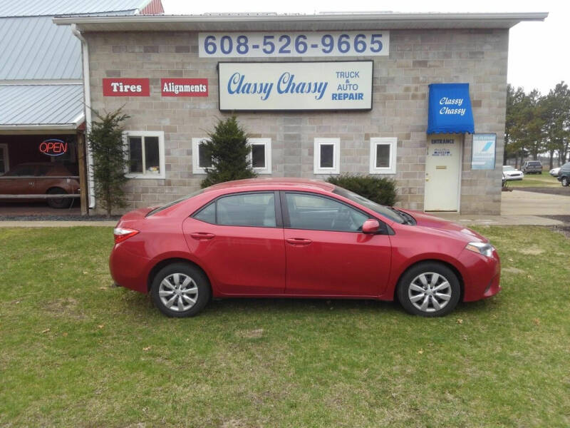 2014 Toyota Corolla for sale at Classy Chassy in Holmen WI