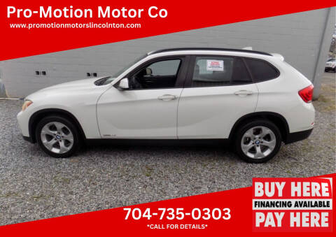 2015 BMW X1 for sale at Pro-Motion Motor Co in Lincolnton NC