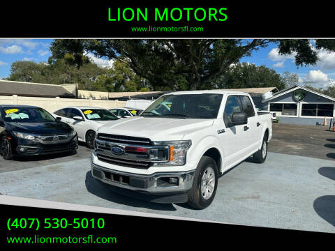 2020 Ford F-150 for sale at LION MOTORS in Orlando FL