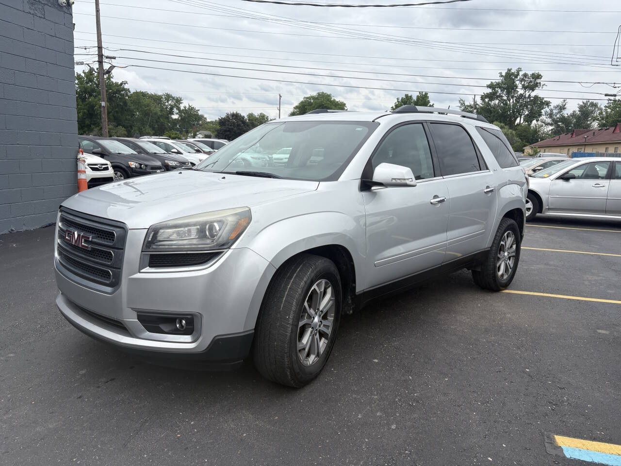 Silver 2016 GMC Acadia SLT-1 AWD SLT-1 4dr SUV 1